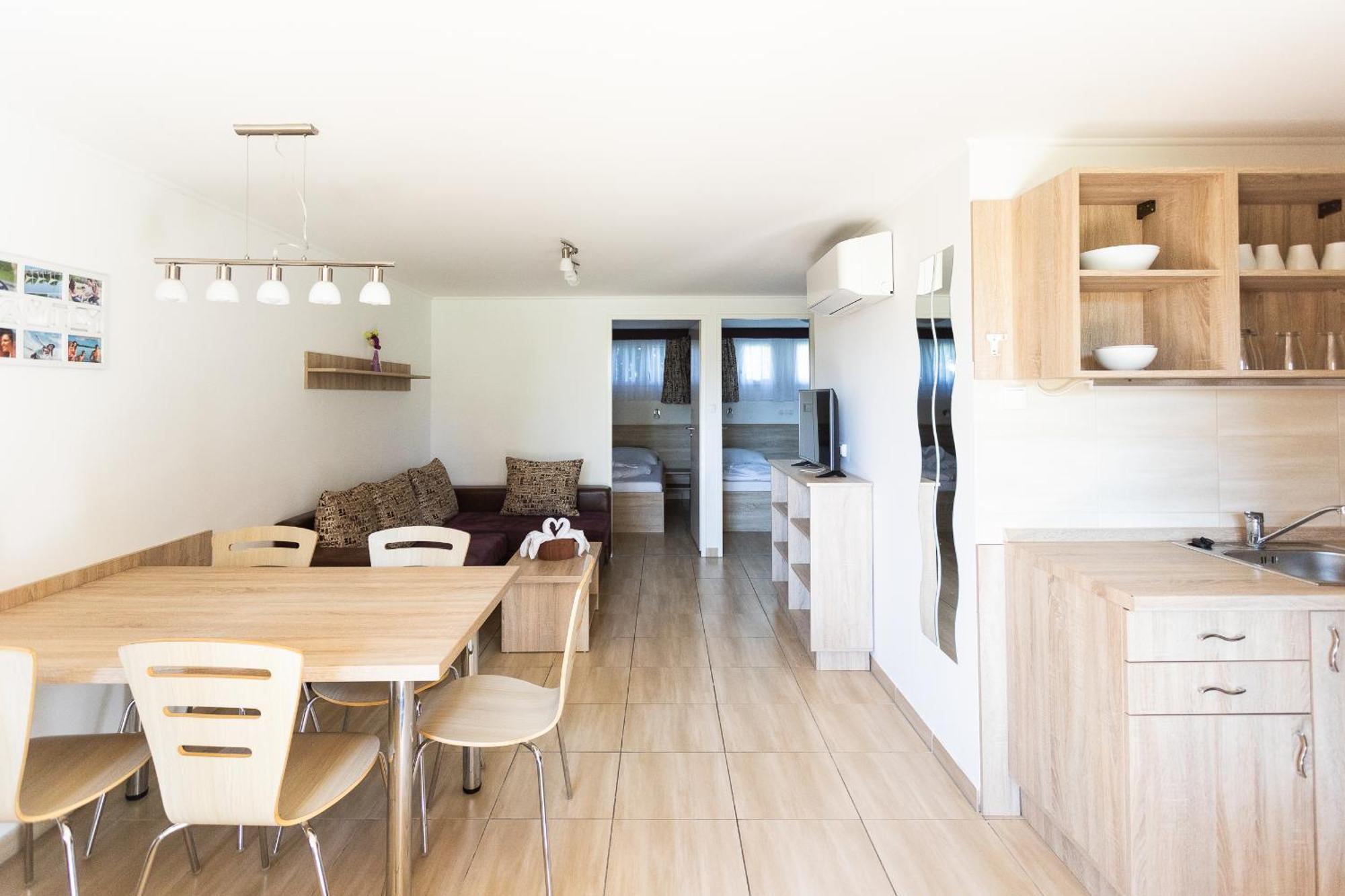Aranypart Camping & Apartments シオーフォク エクステリア 写真