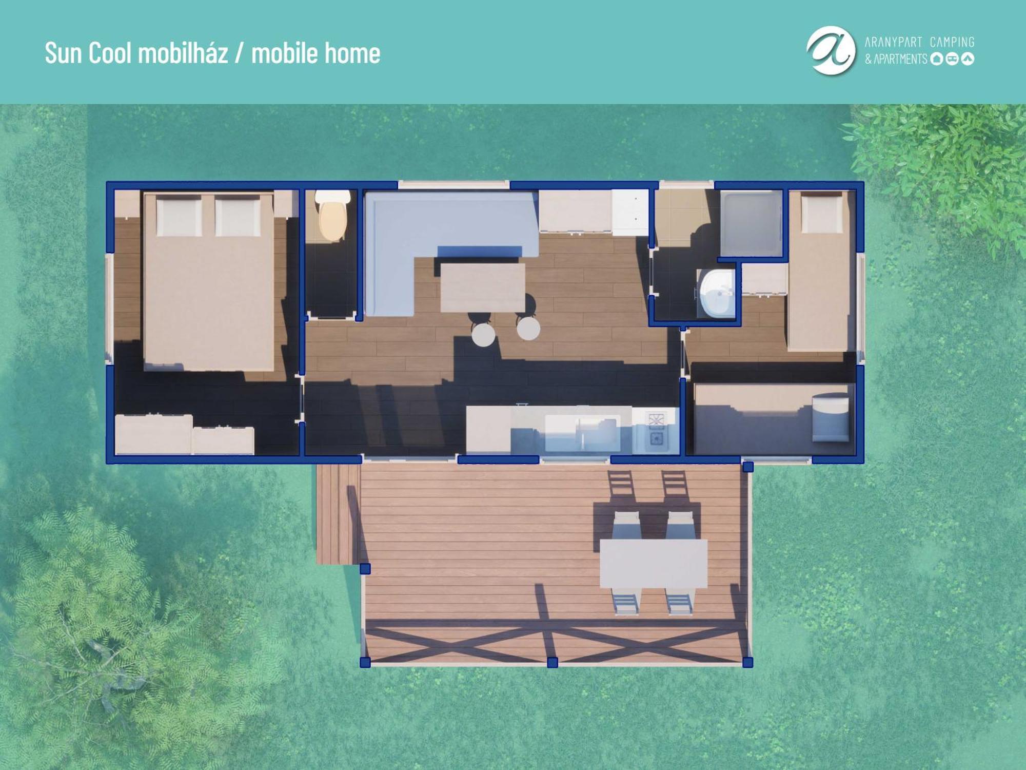 Aranypart Camping & Apartments シオーフォク エクステリア 写真